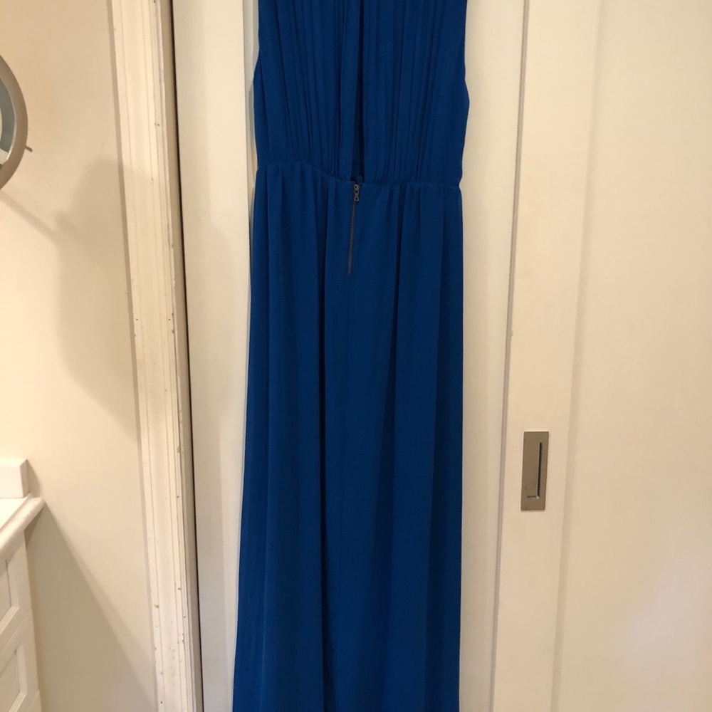 Alice + Olivia long cobalt blue dress - Picture 5 of 6